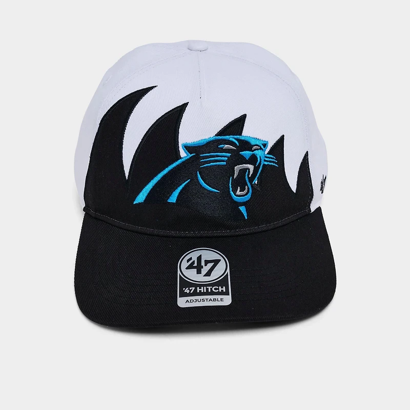 '47 Carolina Panthers NFL HITCH Jagged Snapback Hat