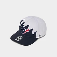 '47 Houston Texans NFL HITCH Jagged Snapback Hat