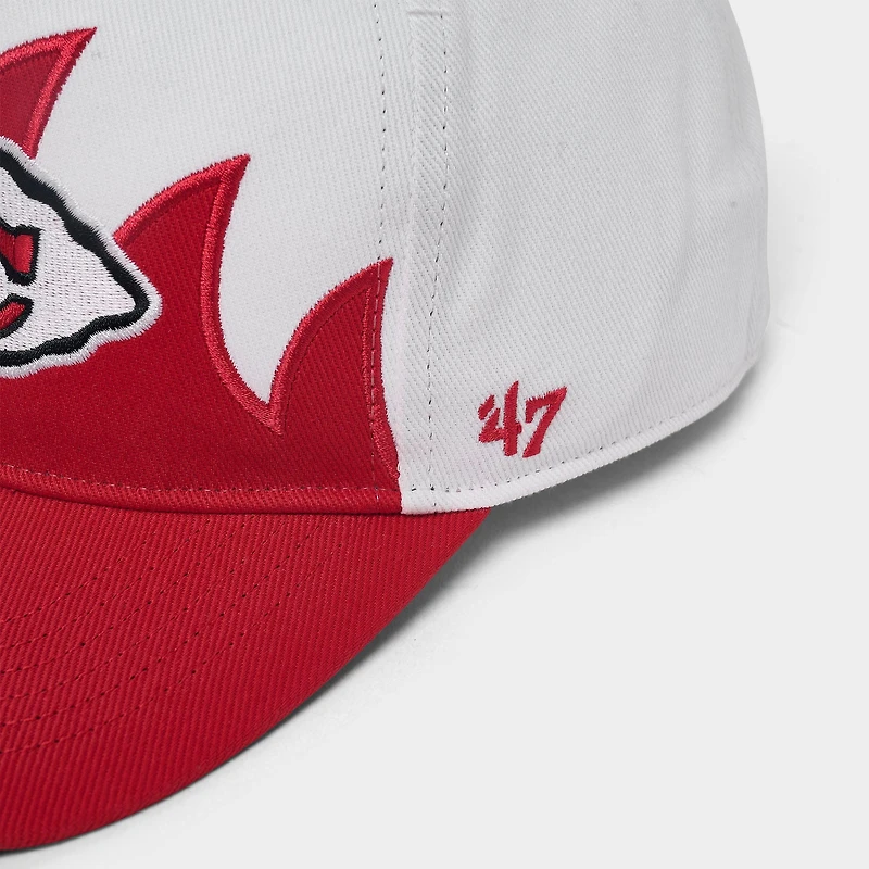'47 Kansas City Chiefs NFL HITCH Jagged Snapback Hat