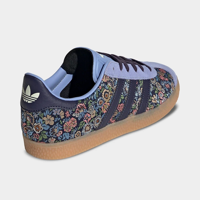 Big Kids' adidas Originals x Liberty London Gazelle Casual Shoes