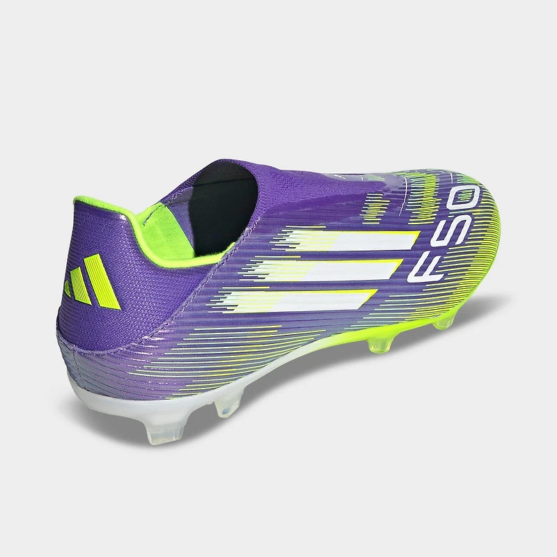 Men's adidas F50 League Laceless Firm/Multi-Ground Soccer Cleats