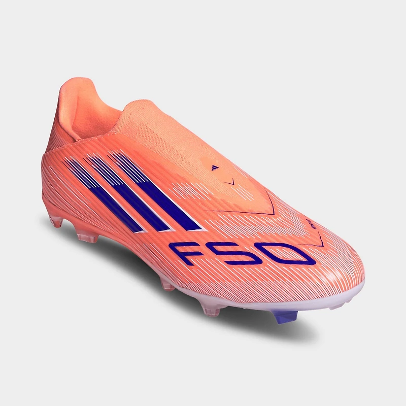 Men's adidas F50 League Laceless Firm/Multi-Ground Soccer Cleats