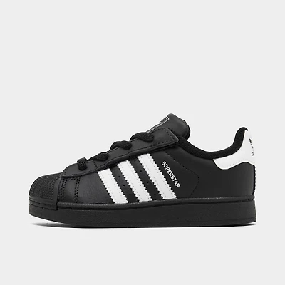 Kids' Toddler adidas Originals Superstar II Stretch Lace Casual Shoes