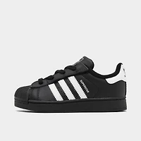 Kids' Toddler adidas Originals Superstar II Stretch Lace Casual Shoes