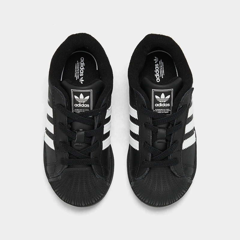 Kids' Toddler adidas Originals Superstar II Stretch Lace Casual Shoes