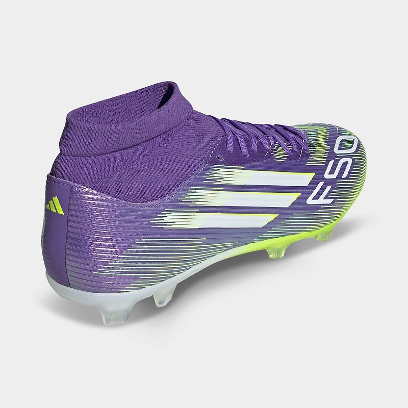 Men's adidas F50 League Mid Firm/Multi-Ground Soccer Cleats