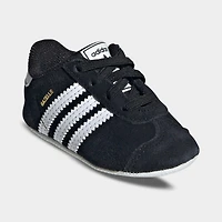 Infant adidas Originals Gazelle Stretch Lace Crib Shoes