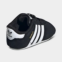 Infant adidas Originals Gazelle Stretch Lace Crib Shoes
