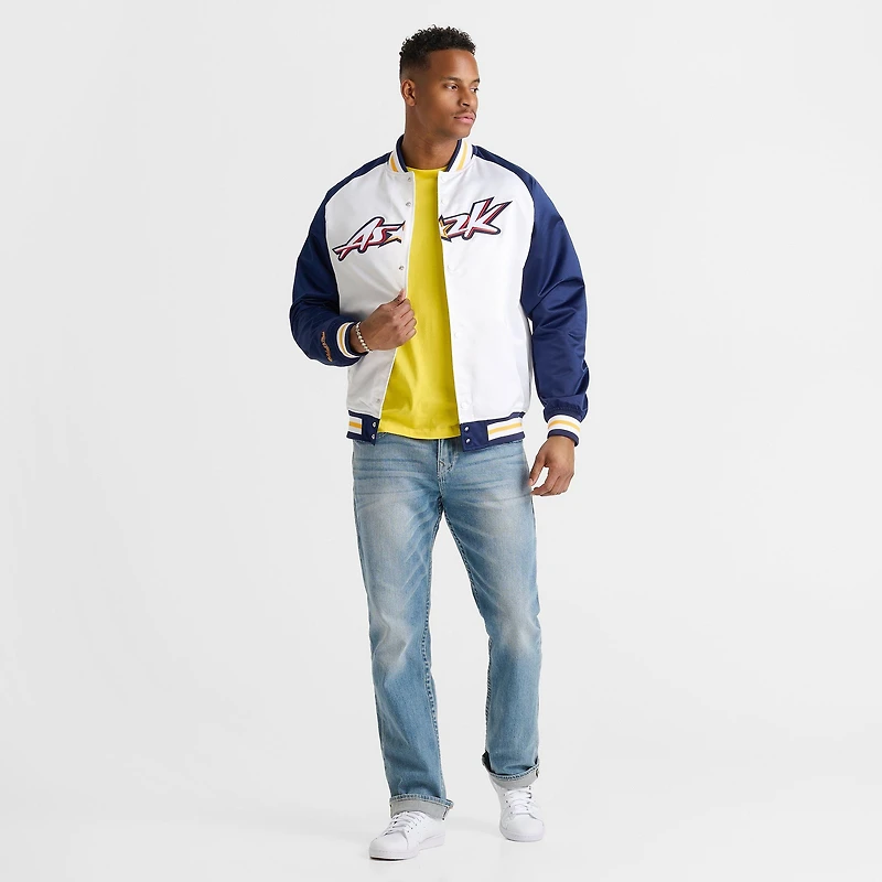 Men's Mitchell & Ness 2000 NBA All-Star Game Double Clutch Satin Jacket