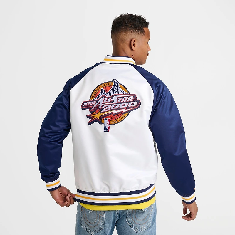 Men's Mitchell & Ness 2000 NBA All-Star Game Double Clutch Satin Jacket