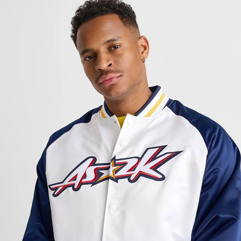 Men's Mitchell & Ness 2000 NBA All-Star Game Double Clutch Satin Jacket