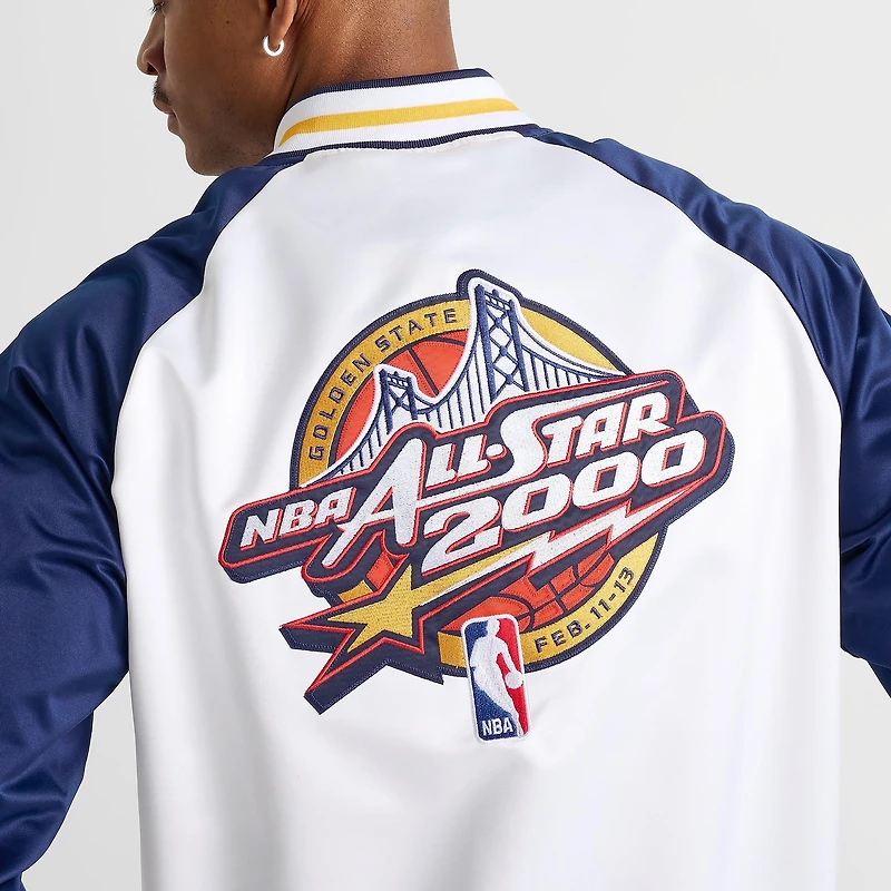 Men's Mitchell & Ness 2000 NBA All-Star Game Double Clutch Satin Jacket