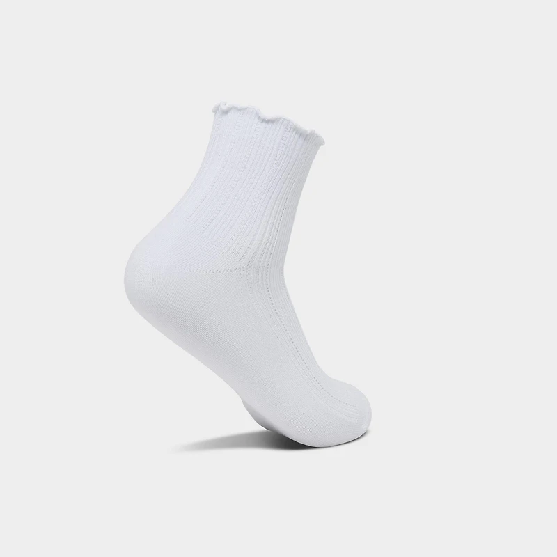 Women's adidas Originals Ruffle Quarter Socks (3-Pack)