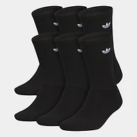 adidas Originals Trefoil 2.0 Crew Socks (6-Pack)