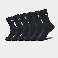 Women's adidas Originals Trefoil Cushion Crew Socks (6-Pack)