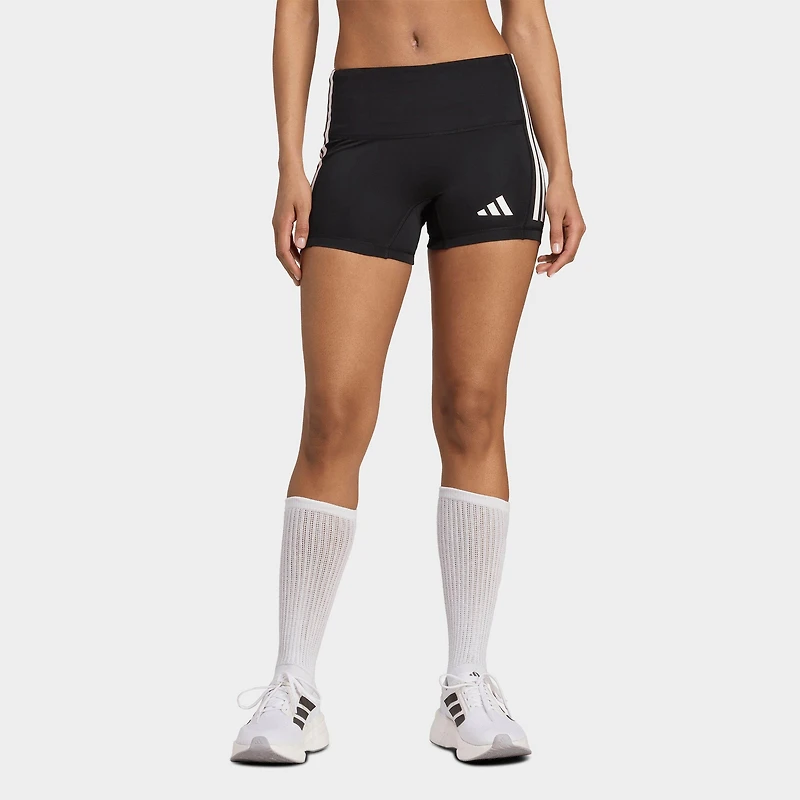 Women's adidas 3-Stripes 4-Inch Volleyball Shorts