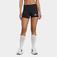 Women's adidas 3-Stripes 4-Inch Volleyball Shorts