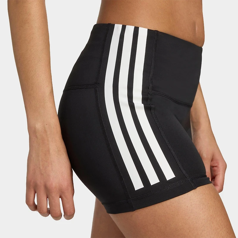 Women's adidas 3-Stripes 4-Inch Volleyball Shorts