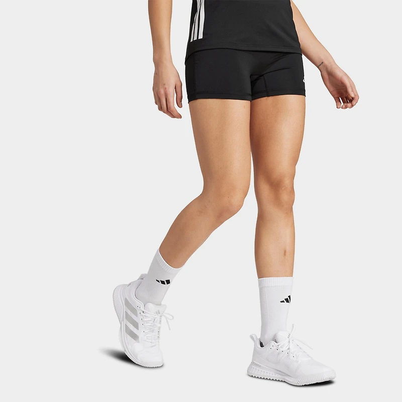 Women's adidas 3-Stripes 4-Inch Volleyball Shorts