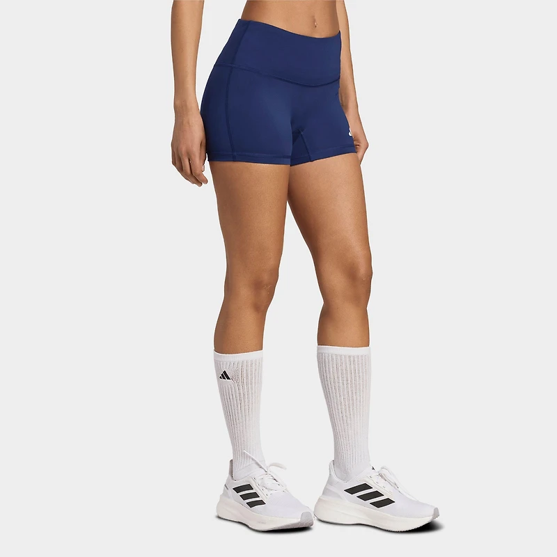 Women's adidas 3-Stripes 4-Inch Volleyball Shorts