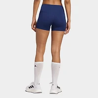 Women's adidas 3-Stripes 4-Inch Volleyball Shorts