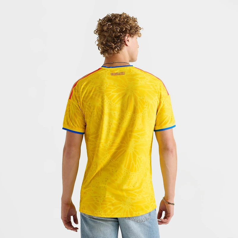 Men's adidas Colombia 2026 Home Authentic Soccer Jersey