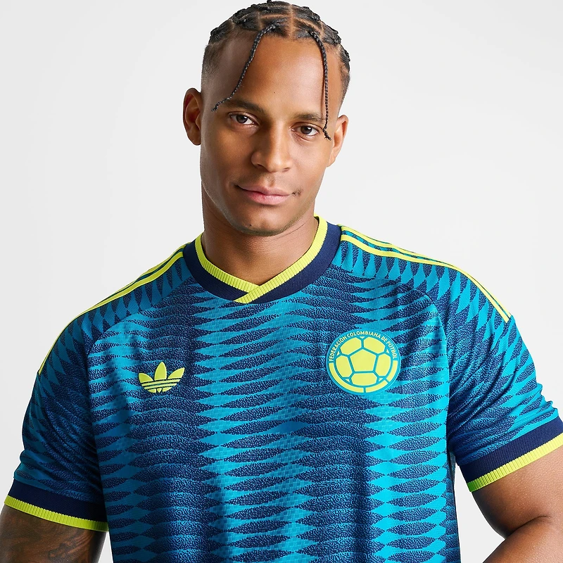 Men's adidas Colombia 2026 Away Authentic Soccer Jersey