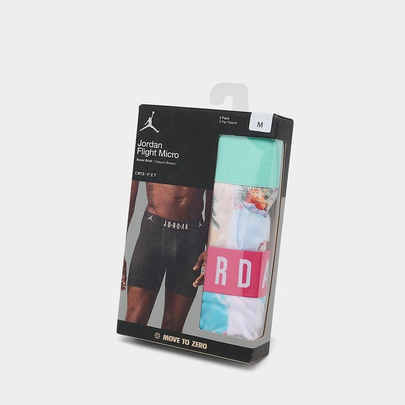 Men's Jordan Flight Micro Dri-FIT Boxer Briefs (2-Pack)