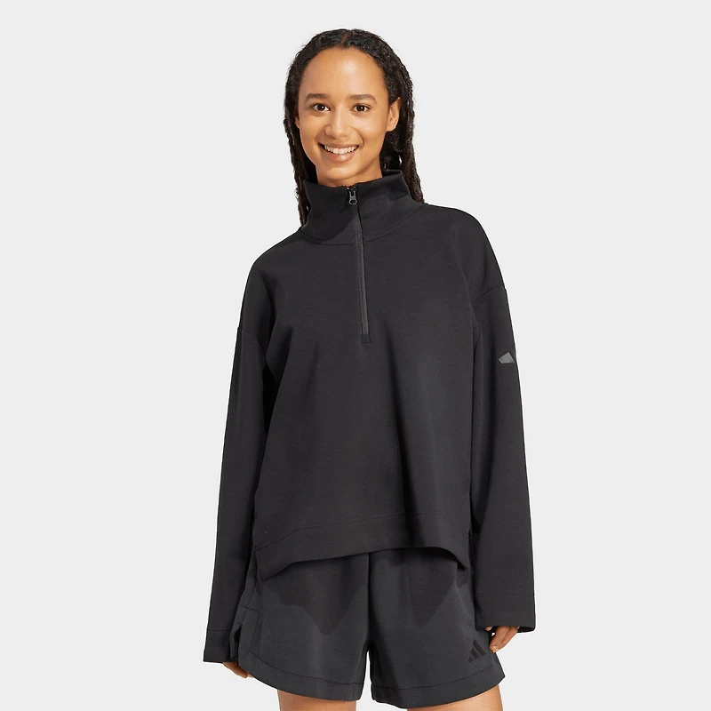 Women's adidas Sportswear Soft Lux Quarter-Zip Jacket