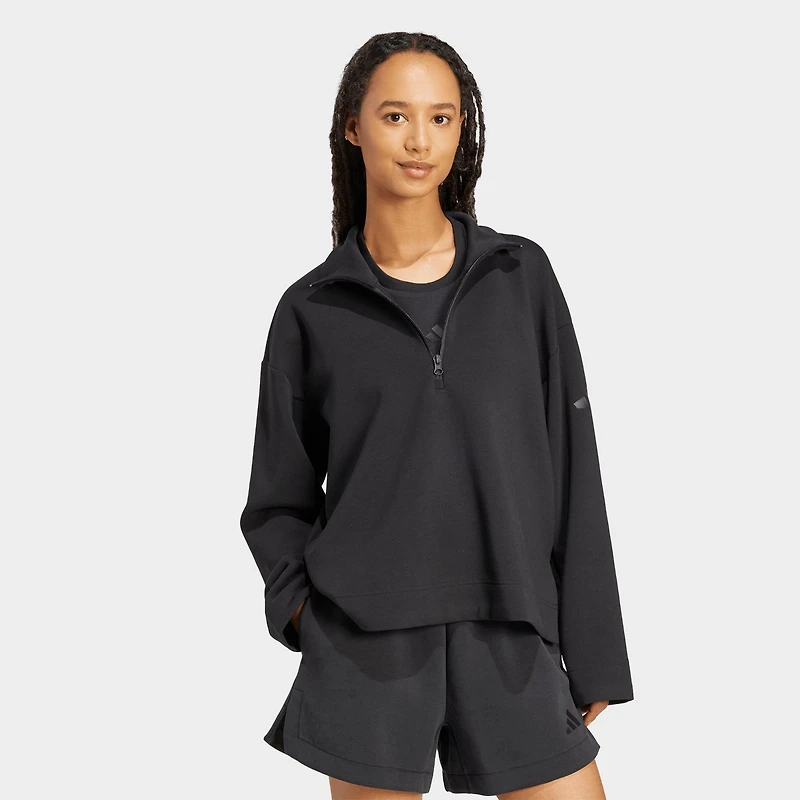 Women's adidas Sportswear Soft Lux Quarter-Zip Jacket