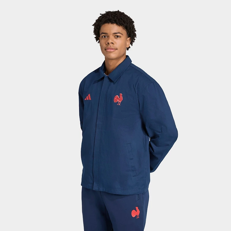 Men's adidas France Rugby Travel Jacket