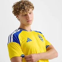 Men's adidas Sweden Home Replica Soccer Jersey