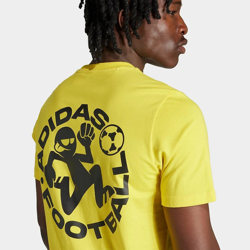 Men's adidas Soccer Sticker Graphic T-Shirt