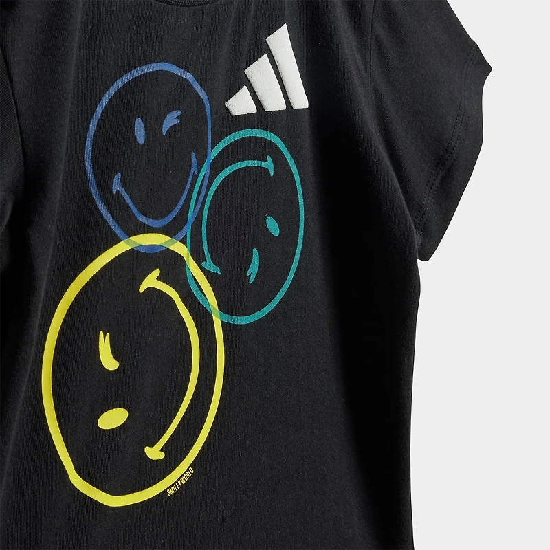 Infant and Toddler adidas x SmileyWorld Summer T-Shirt Shorts Set
