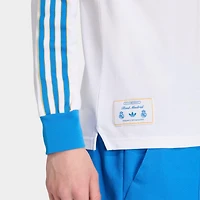 Men's adidas Real Madrid Terrace Icons Long-Sleeve Polo Shirt