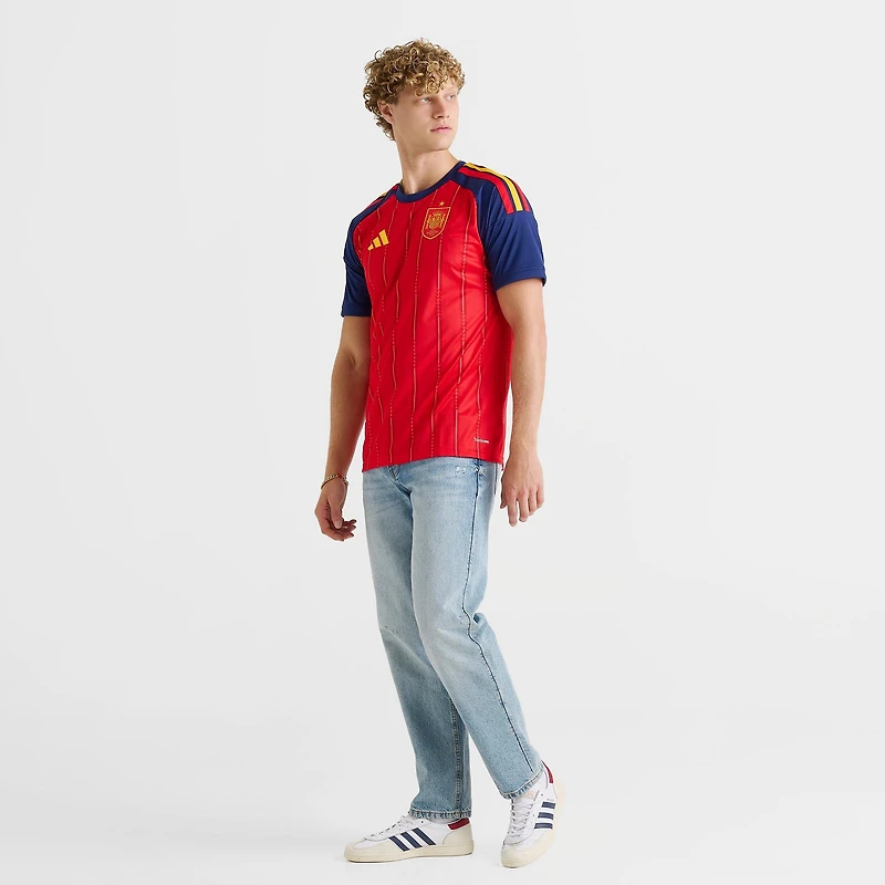 Men's adidas Spain Home Replica Soccer Jersey