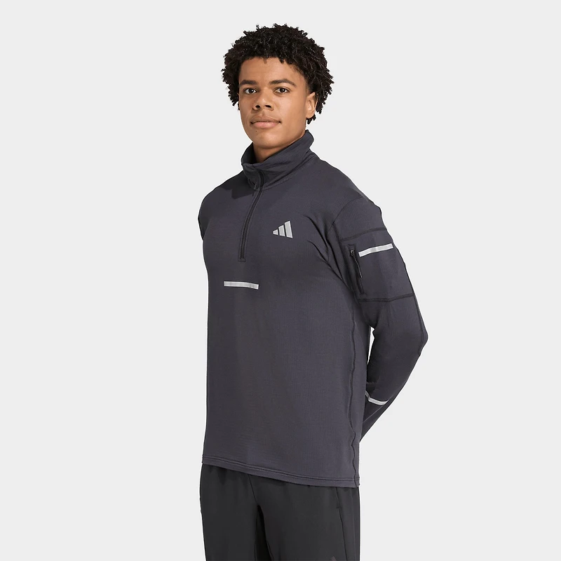 Men's adidas Adi365 CLIMAWARM+ Half-Zip Running Top