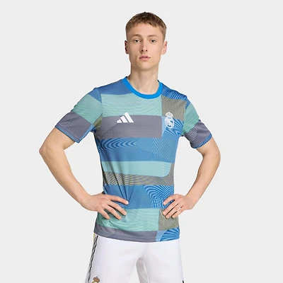 Men's adidas Real Madrid 25-26 Pre-Match Soccer Jersey