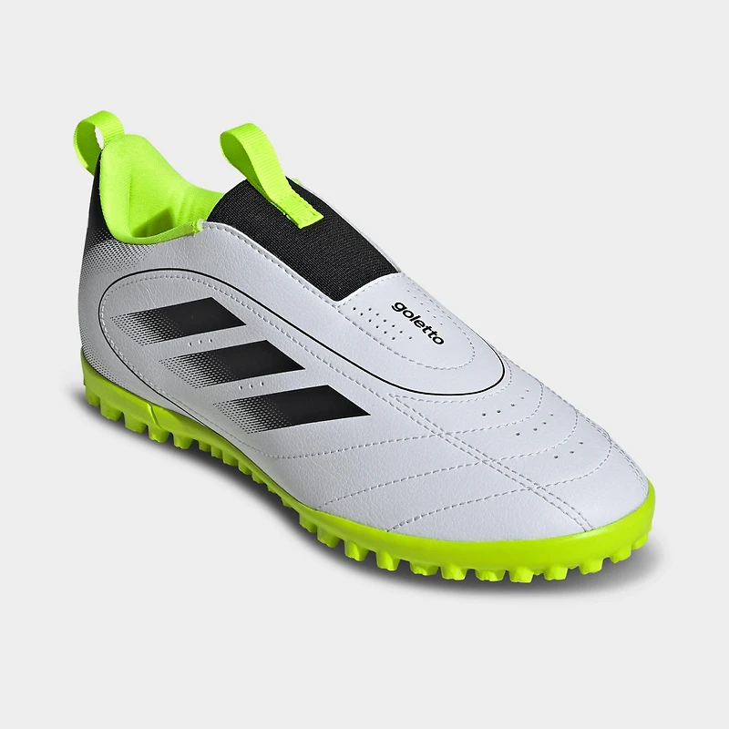 Big Kids' adidas Goletto 9 Laceless Turf Soccer Cleats