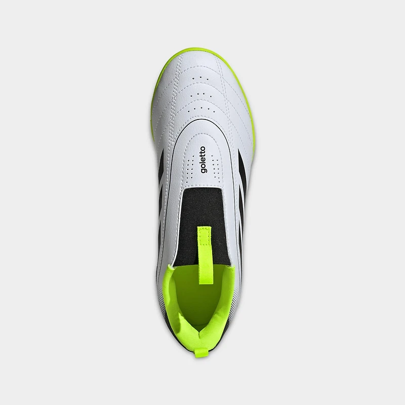 Big Kids' adidas Goletto 9 Laceless Turf Soccer Cleats