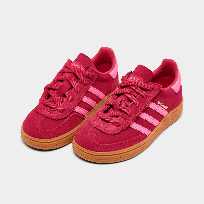 Toddler's adidas Originals Handball Spezial Comfort Closure Stretch Lace Casual Shoes