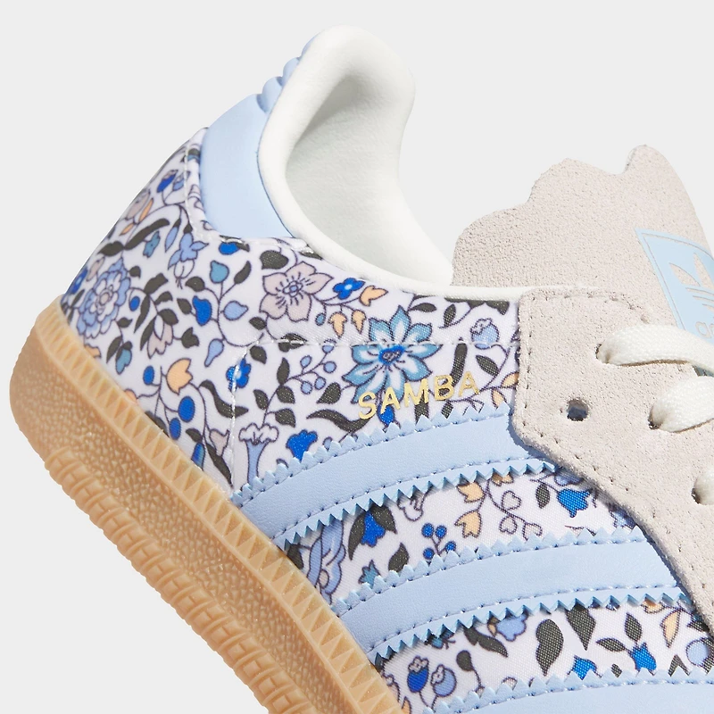 Big Kids' adidas Originals x Liberty London Samba OG Casual Shoes