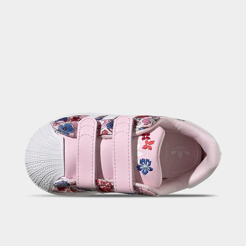 Girls' Toddler adidas Originals x Liberty London Superstar II Comfort Closure Casual Shoes
