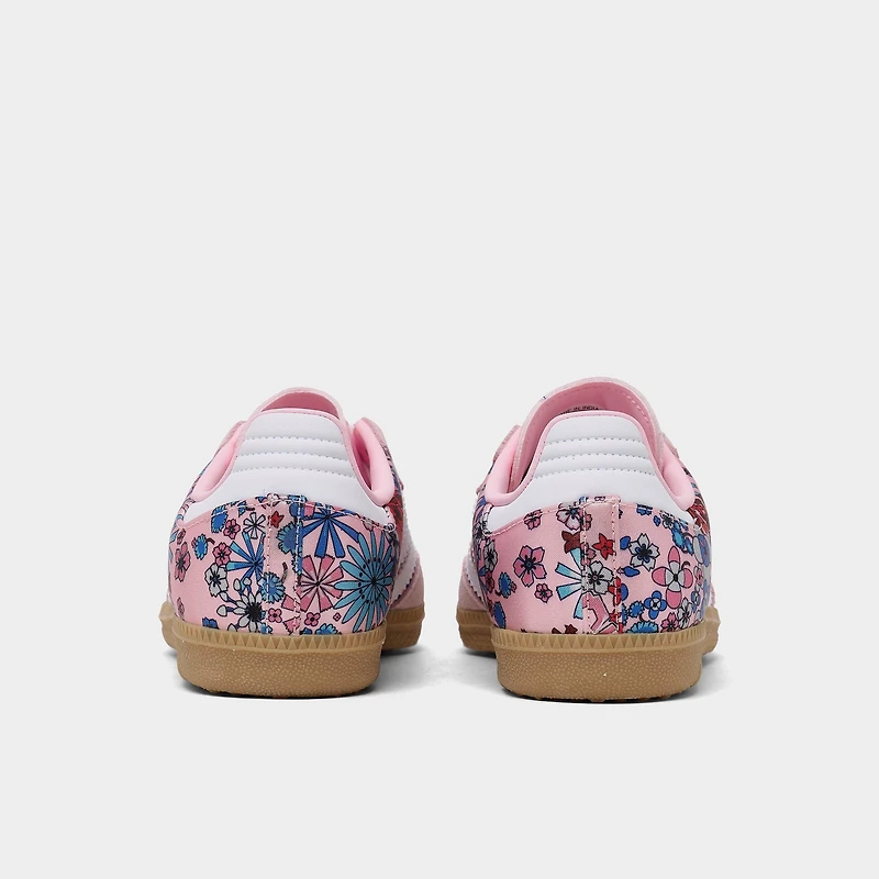 Big Kids' adidas Originals x Liberty London Samba OG Casual Shoes