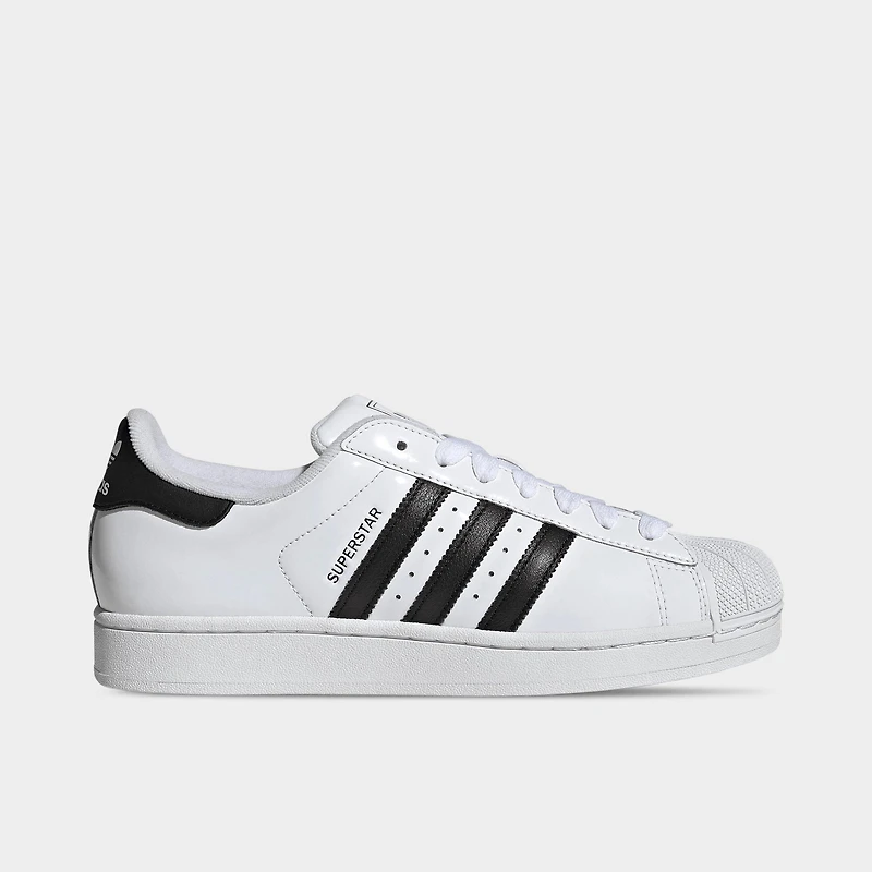 Men's adidas Originals Superstar II Patent Leather Casual Shoes