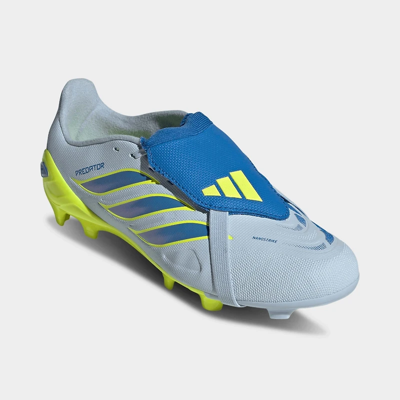 Little Kids' and Big adidas Predator League Fold-Over Tongue Firm Ground Soccer Cleats