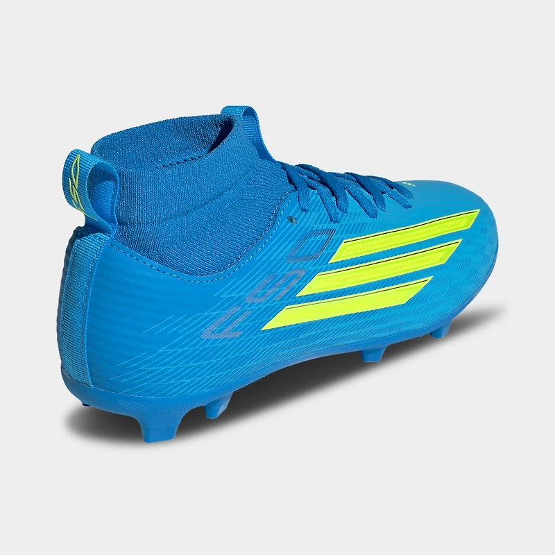 Big Kids' adidas F50 League Mid Cut Firm Ground and Multi Soccer Cleats