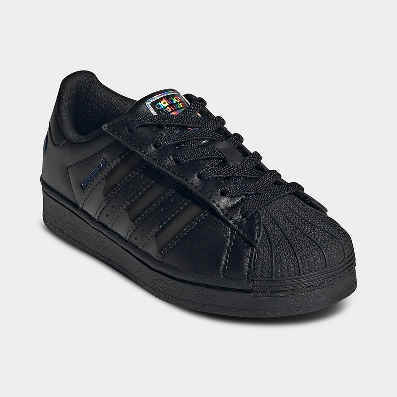 Little Kids' adidas Originals Superstar LED Lights Stretch Lace Casual Shoes
