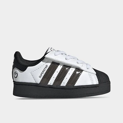 Kids' Toddler adidas Originals Superstar LED Lights Stretch Lace Casual Shoes