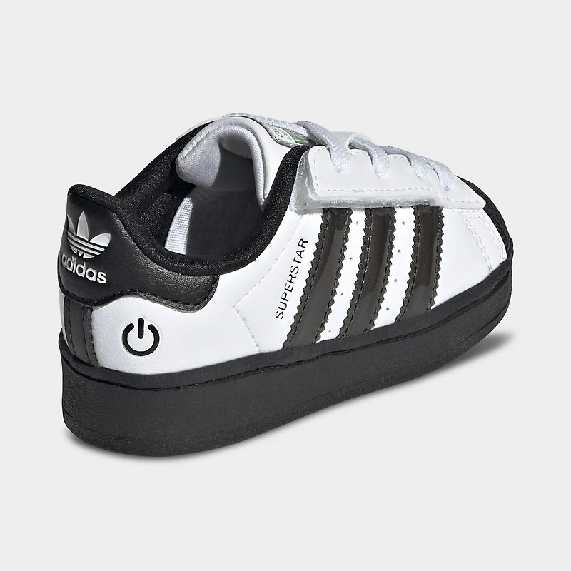Kids' Toddler adidas Originals Superstar LED Lights Stretch Lace Casual Shoes